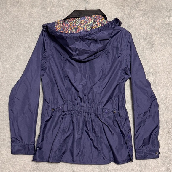 Outback Trading Company Rain Coat Natalia Jacket Womens S Navy Hooded Outdoor - Picture 4 of 16